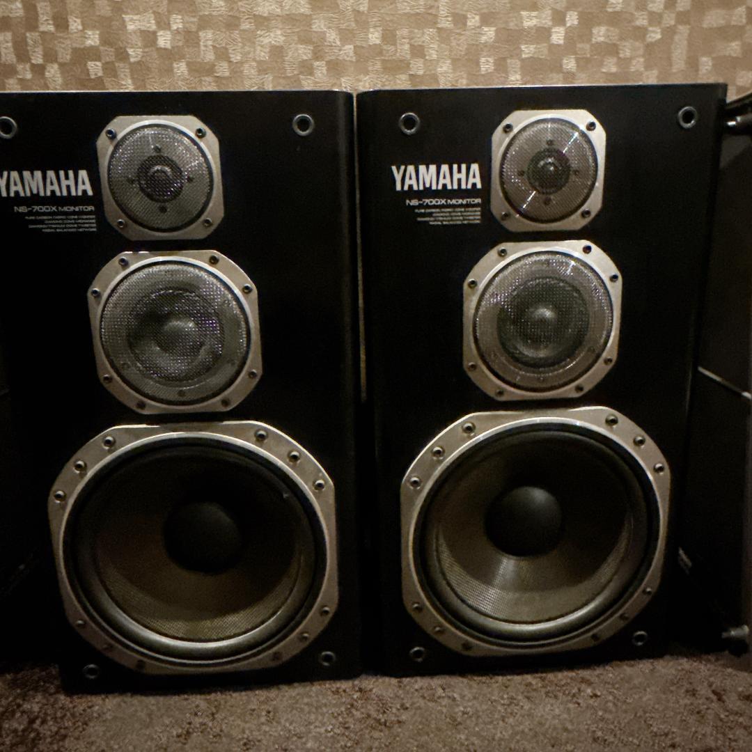 ②YAMAHA NS-700X ペアスピーカー シリアル同番 日本製 モニター
