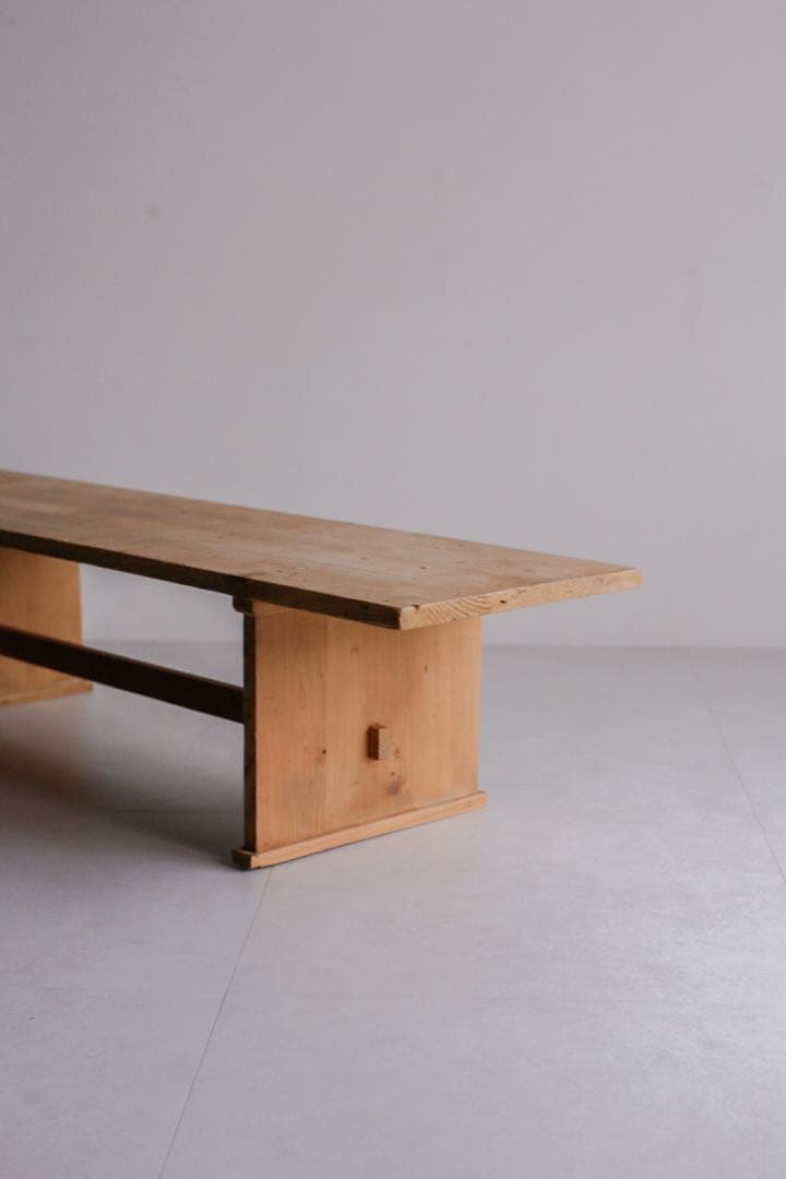 文机　杉材　無垢材 ローテーブル 飾り棚　古家具　古道具 アンティーク