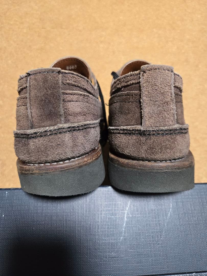 Russell Moccasin　トリプルヴァンプ　スエード