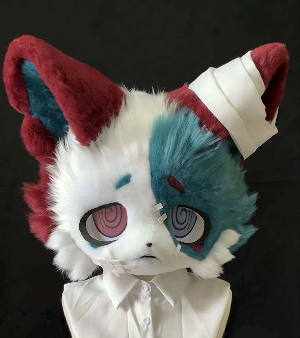 ケモノ 着ぐるみ コスプレ ファーマスク