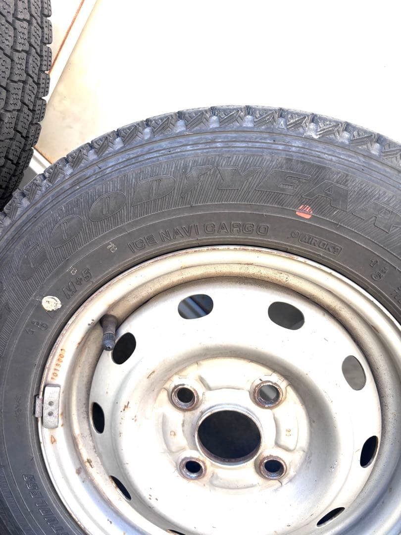 145/80r12、2本のみ／必ず 4本セットで販売（出品2と合わせて）23年