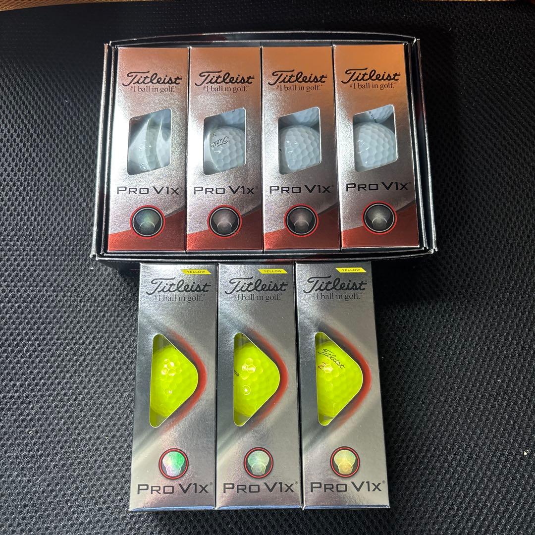 タイトリスト Titleist Pro V1x 新品ゴルフボール おまけ付