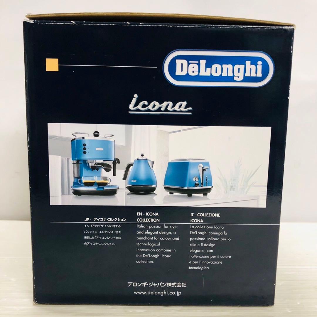 ★未使用品★極美品　DeLonghi KBO1200J-B デロンギ　ケトル