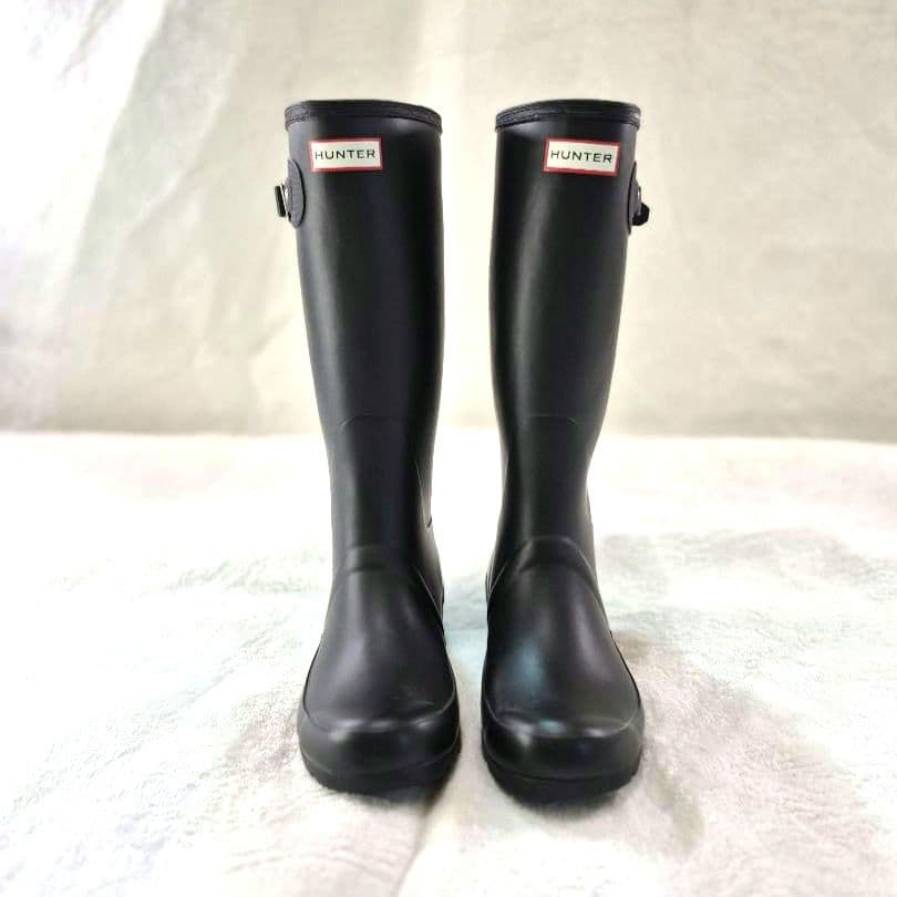未使用品 HUNTER ロング レインブーツ SIZE UK 6