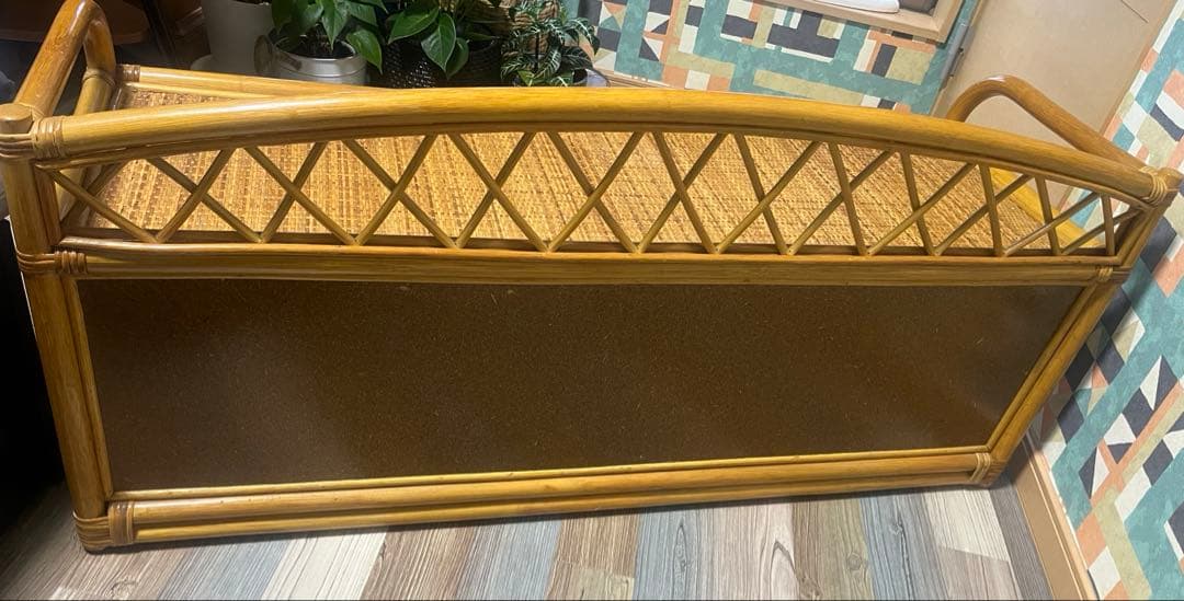 値下げ❗️ラタン　籐　チェスト