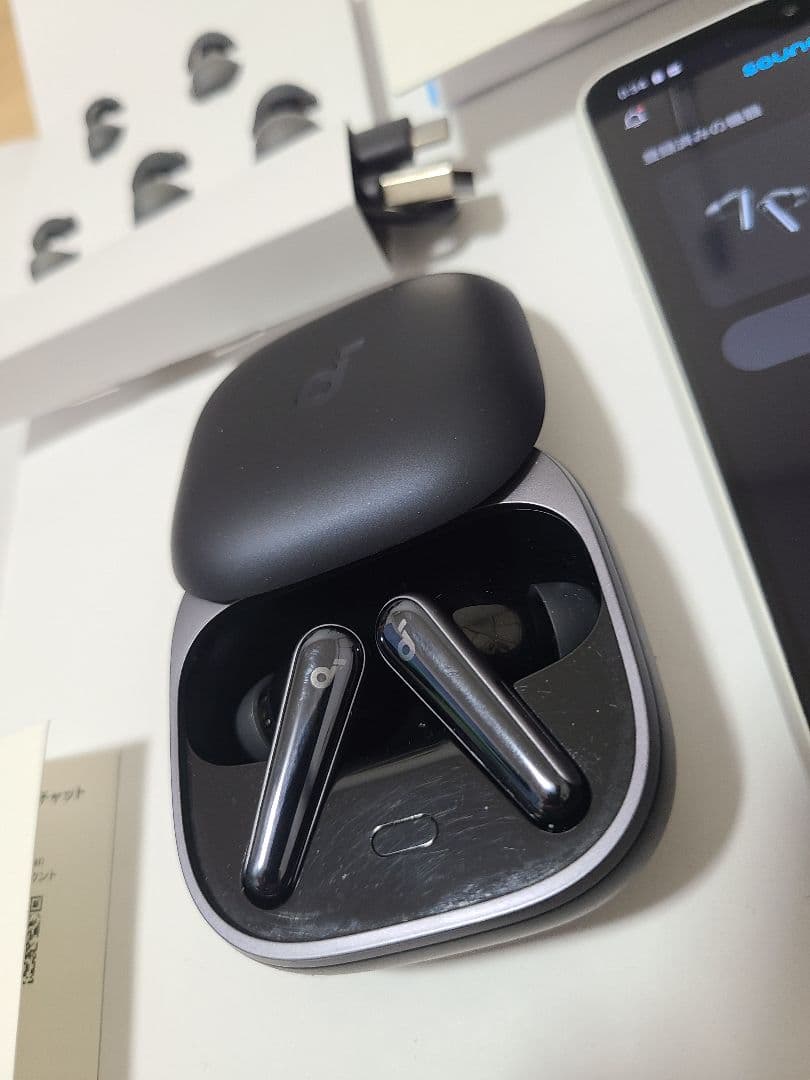 ANKER サウンドコアリバティ5 ワイヤレスイヤホン ブラック