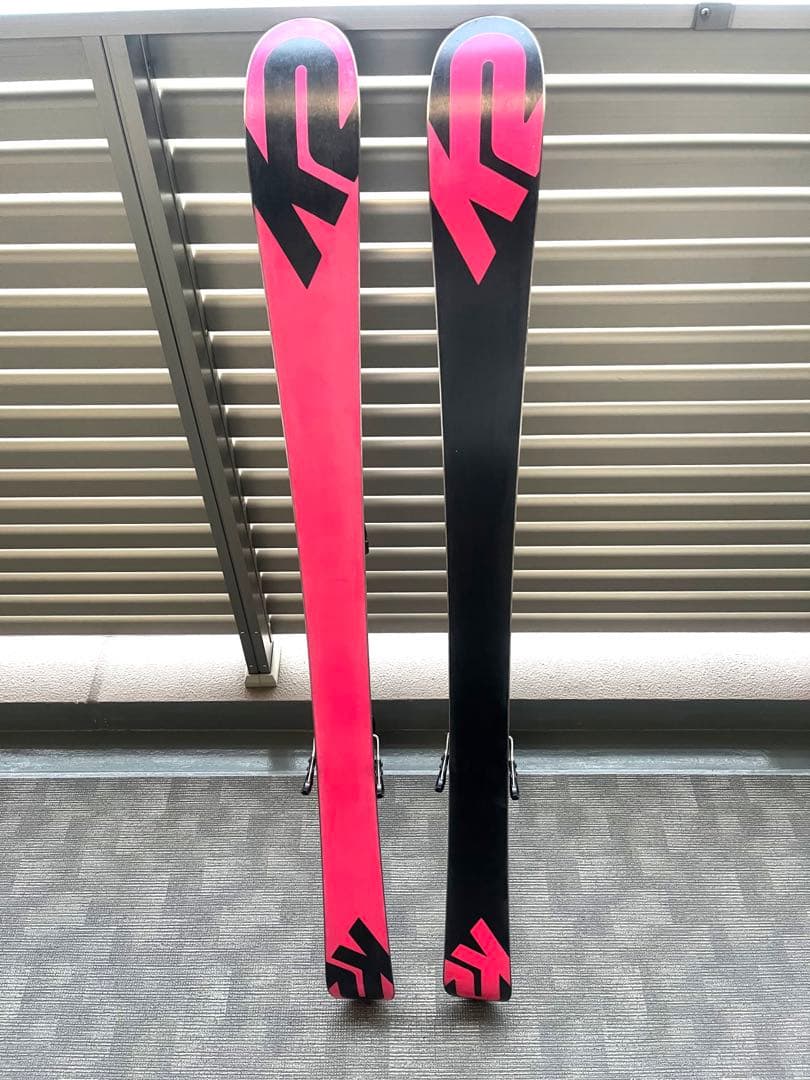 【お値引中】K2 Missy ジュニアスキー 129CM ビンディング付き