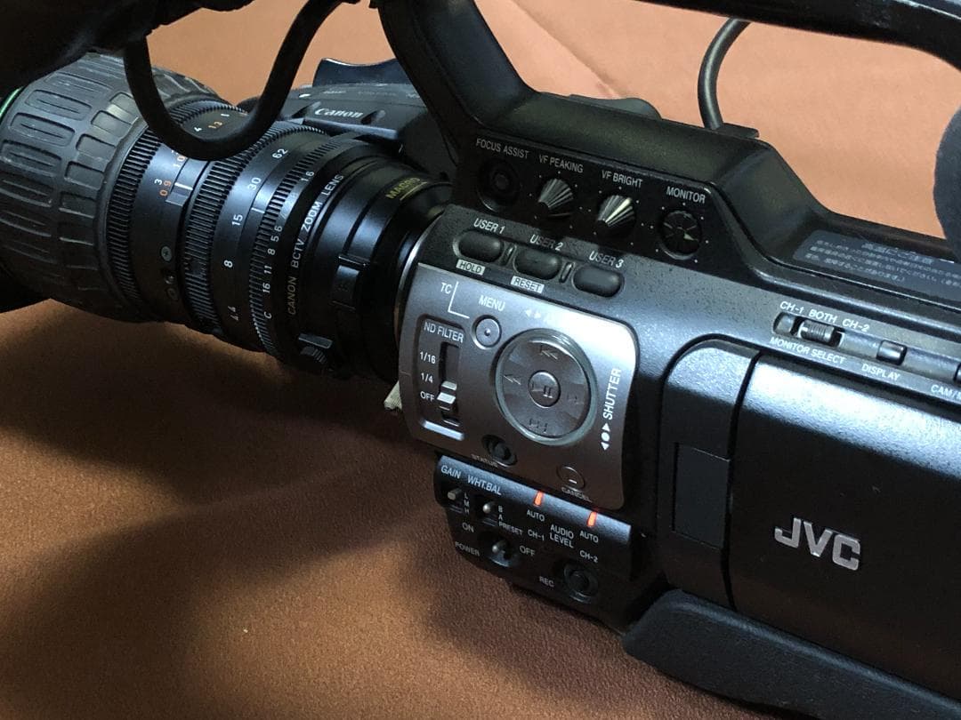 【訳あり特価】難あるもまだまだ使えるJVC HM-700（S×Sレコーダー付）②