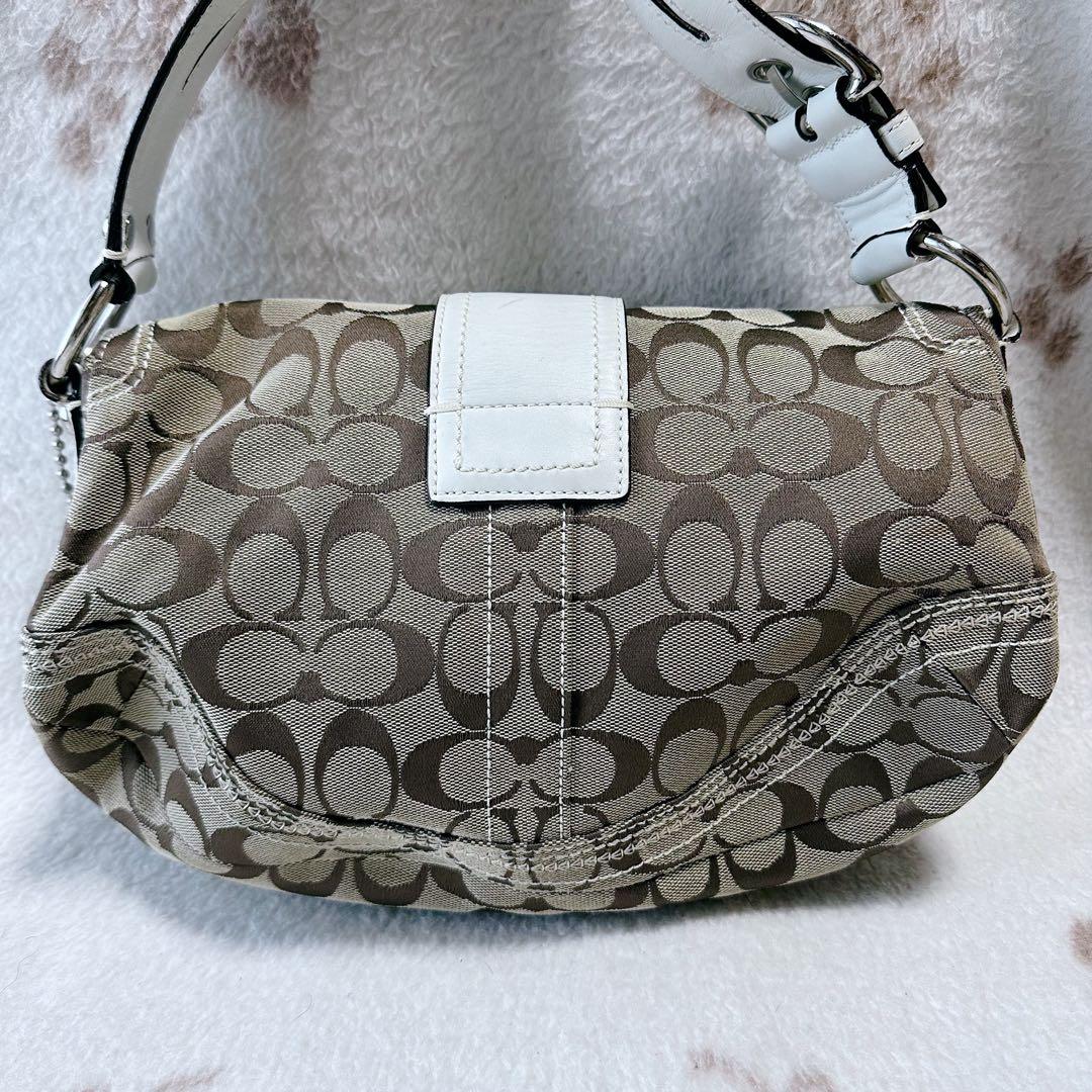 バッグ COACH SOHO signature oneshoulder bag y2k