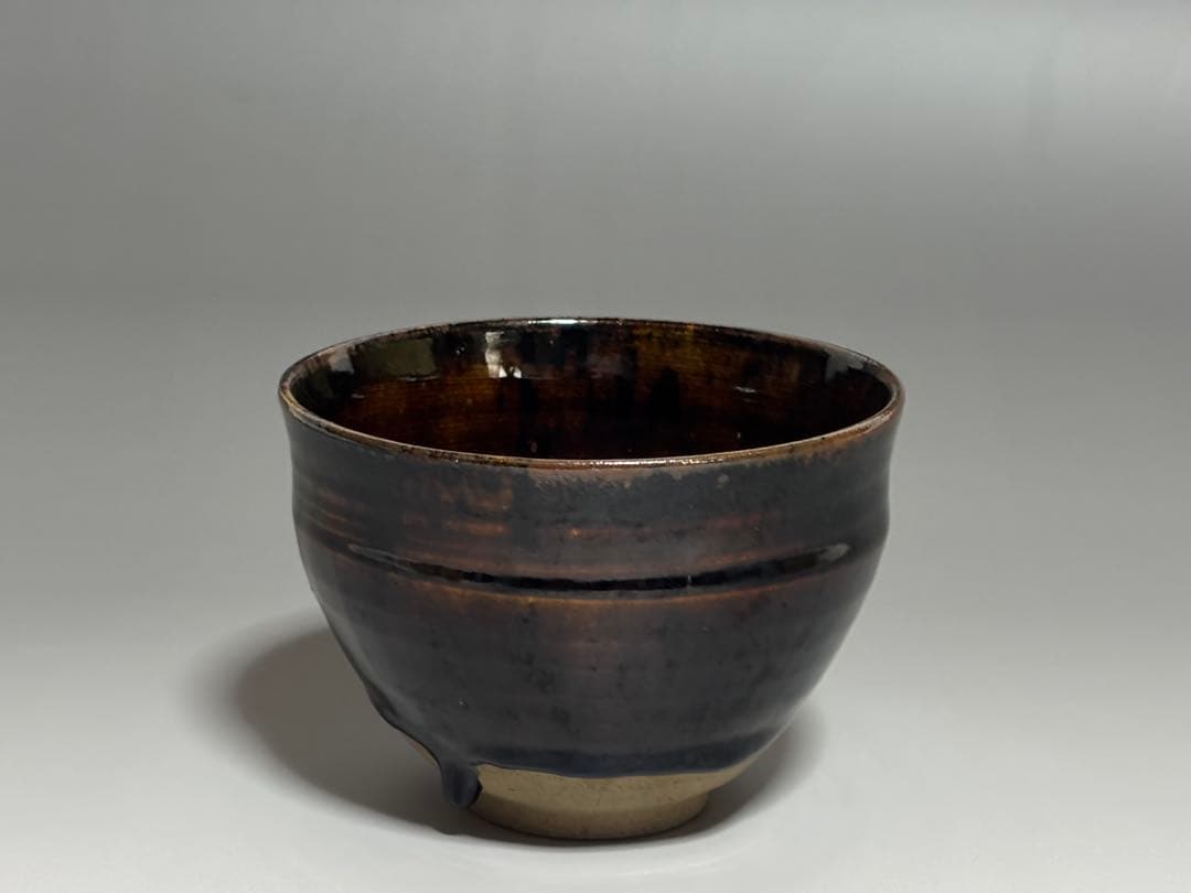 妙心寺形　天目茶碗　14代永楽善五郎（妙全）　共箱