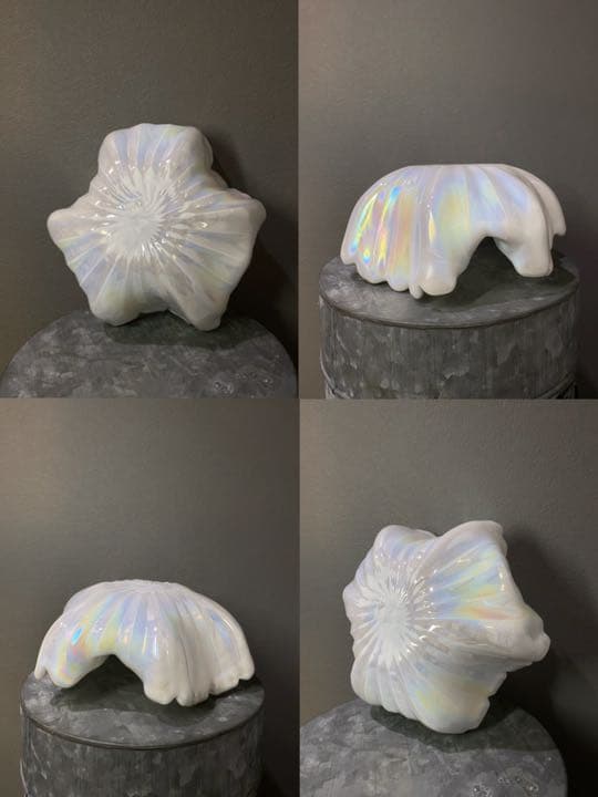 ビンテージ アンティーク デッドストック オーロラ 陶器 アクセサリー 保管