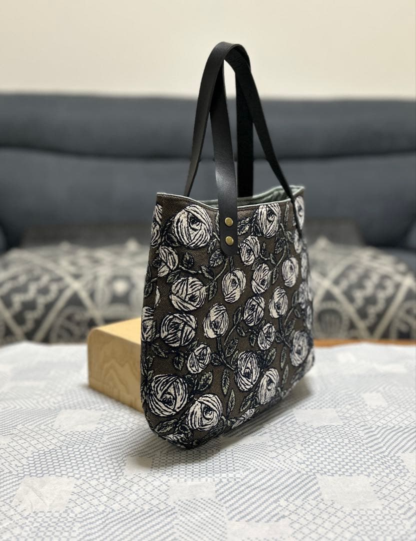 ma 様 新色rosy brown コロりんトート持ち手レザー