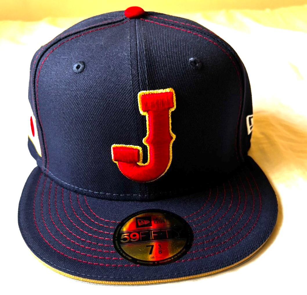 WBC 2026 日本代表 公式キャップ、ネイビー、サイズ 7 1/2 大谷翔平