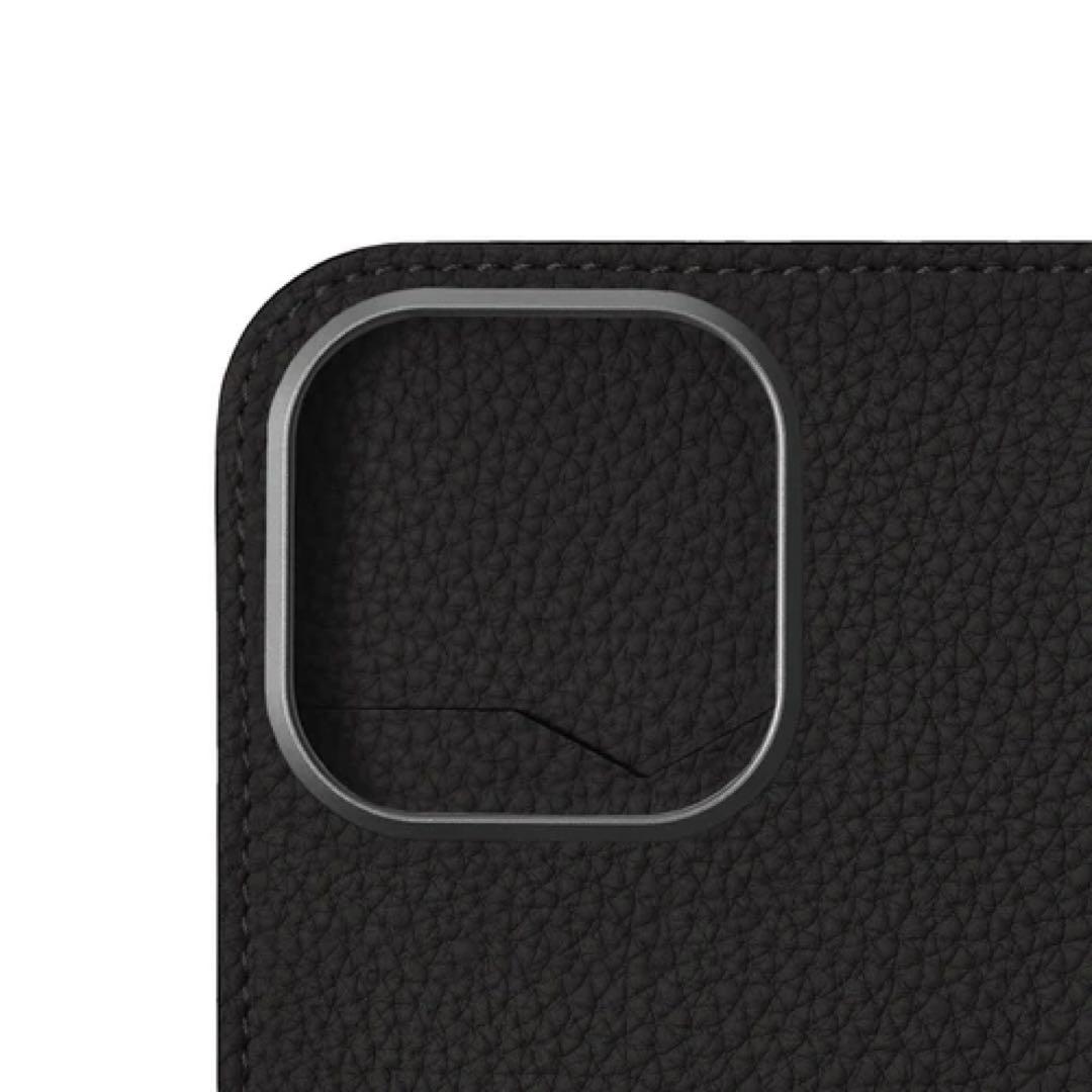 BONAVENTURA ブラックレザー iPhone16Proケース