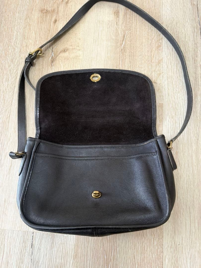 【極美品】オールドコーチ　coach シティバッグ　ショルダーバッグ　黒　USA