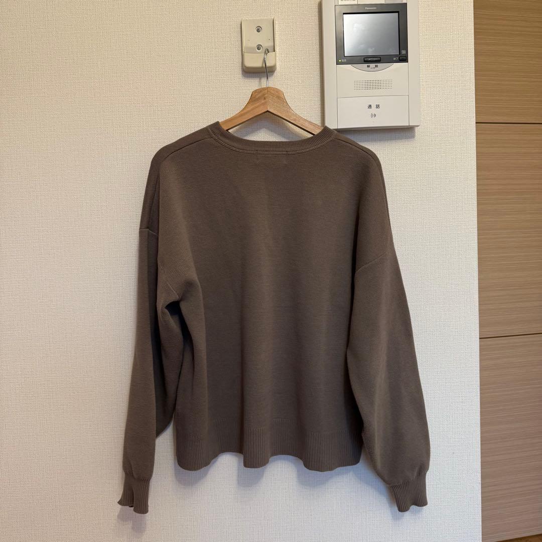 【極美品・未使用級】スローブイエナ　ロゴトレーナー　サガラ刺繍　スウェット