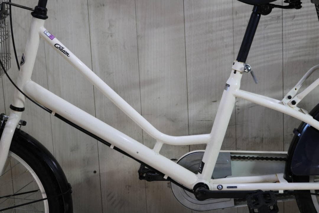 あさひ製CREAMカーゴ 20インチ 内装3段AUTO LED minivelo