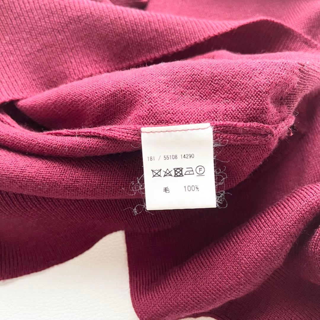 美品『Gran Sasso』モックネックニット／ウール／イタリア製／春秋冬／44