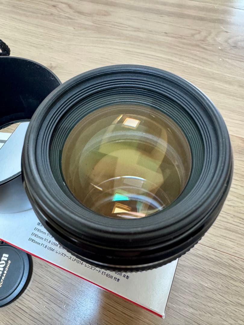 【最終金額・極美品】キャノンCANON EF 85mm F/1.8 USM