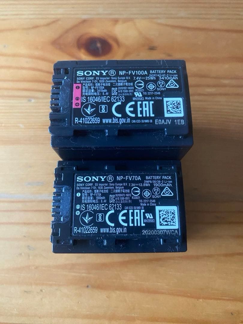 【極上品】通電6×10H_SONY HXR-NX80