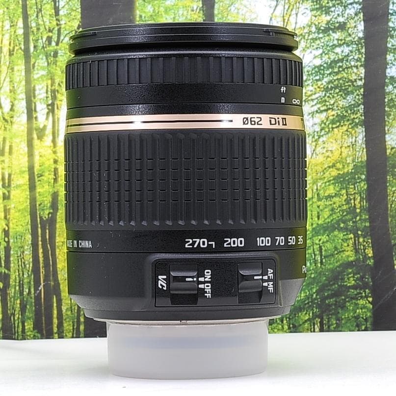 Nikon用タムロンレンズ 18-270mm 手振れ補正つき☆遠近両用便利レンズ