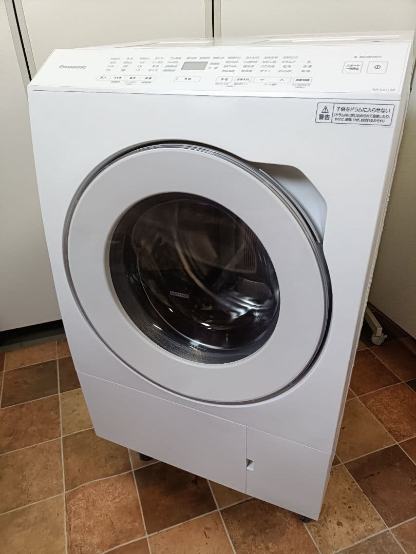 パナソニック ドラム式洗濯機 左開き NA-LX113BL 23年製 11/6k