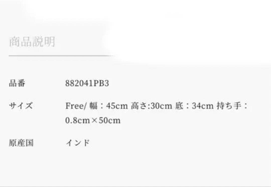 パサンドバイヌキテパ　シルバーバッグ