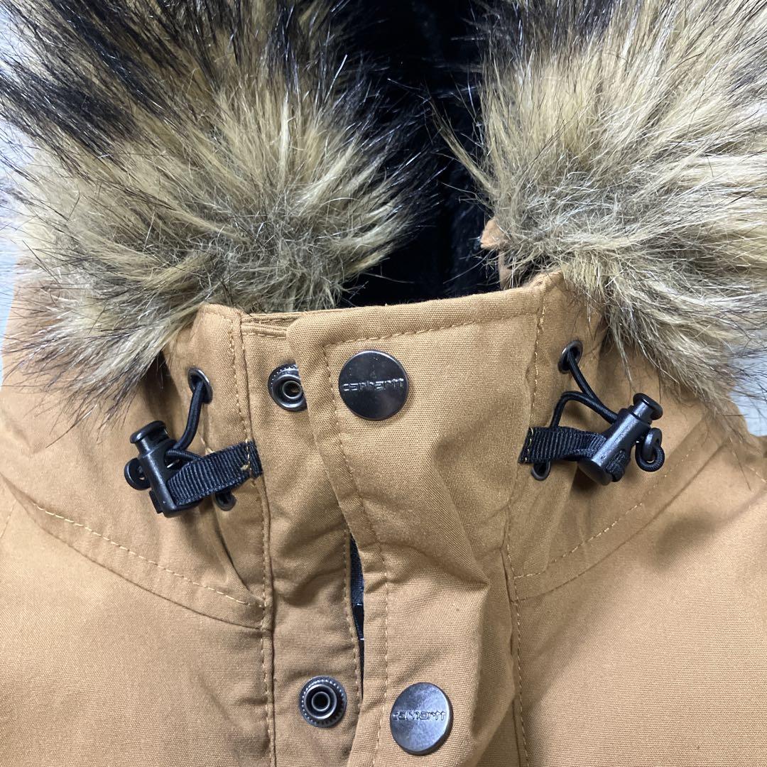 Carhartt モッズコート トラッパージャケット 2way キャメル L