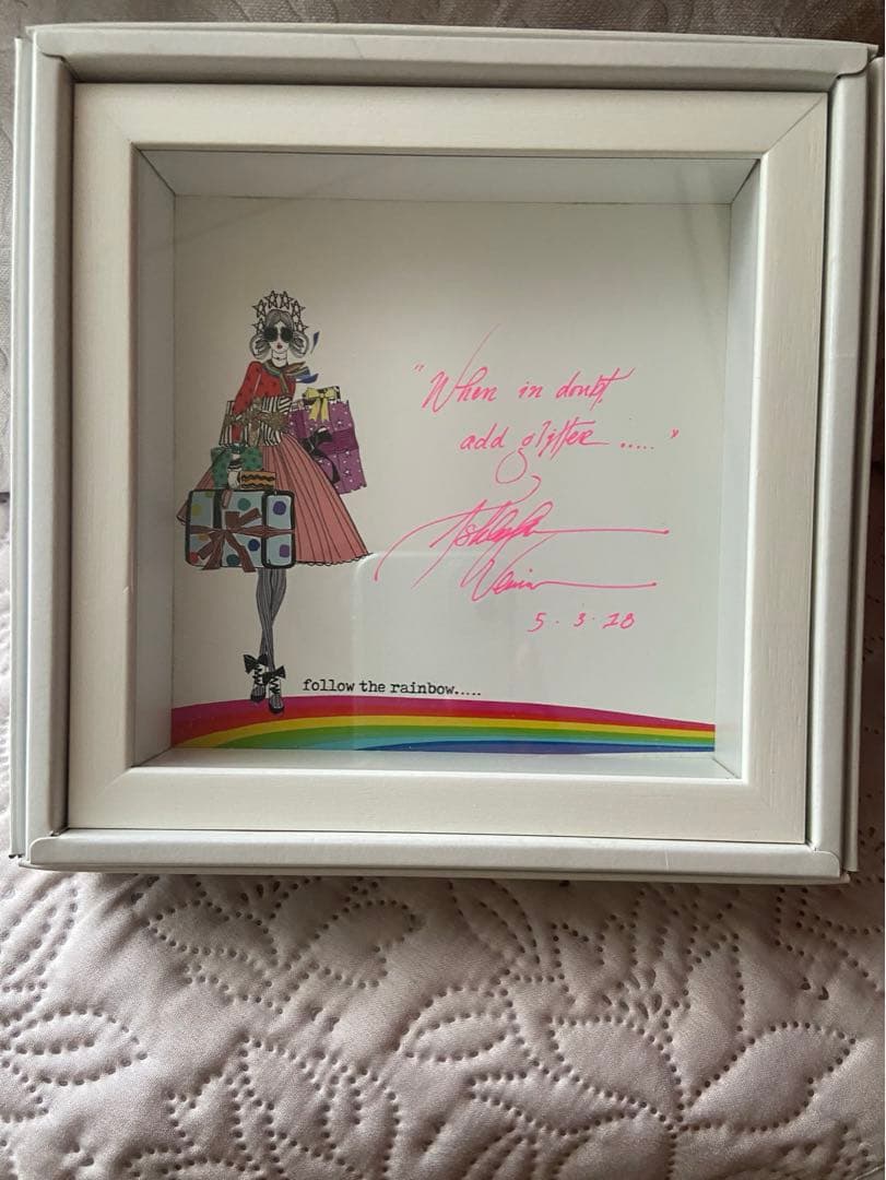 超レア☆ヴェリエハンドクラフテッド☆非売品☆直筆サイン