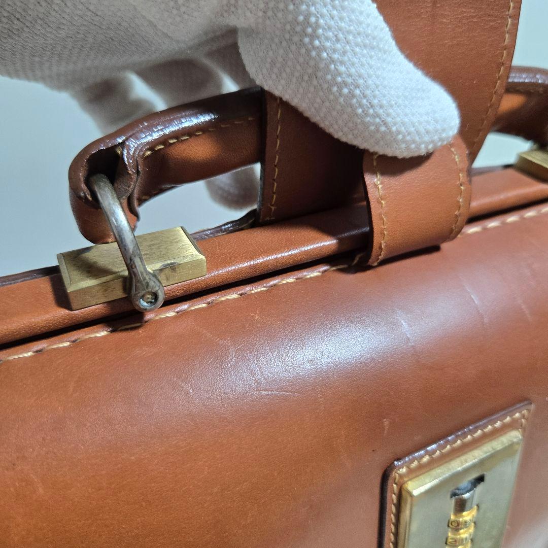 ★激レア★土屋鞄 旧ロゴ ミニ 鍵付きドクターバッグ　ボストンバッグ