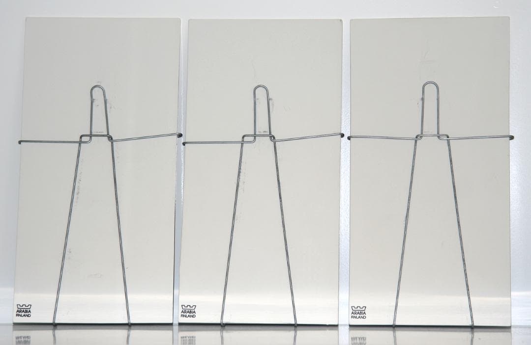 ヘルヤ・リウッコ　陶板　Human and Nature　３枚組