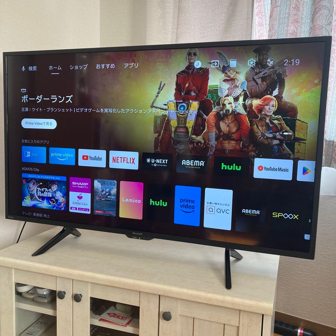 SHARP AQUOS 4T-C42DJ1 4K 2023年製 美品
