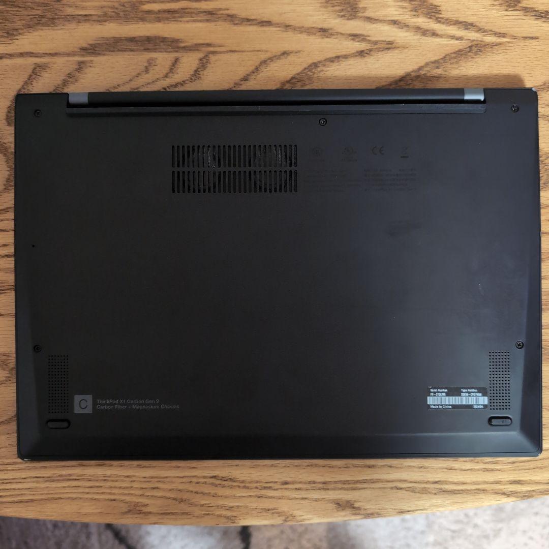 Windowsノート本体 ThinkPad X1 Carbon Gen9 core-i7 16GB 1TB