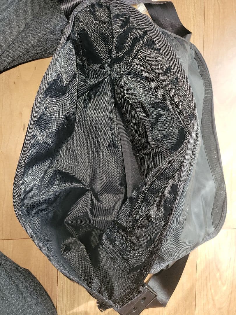 PORTER HEAT ブラック ショルダーバッグ