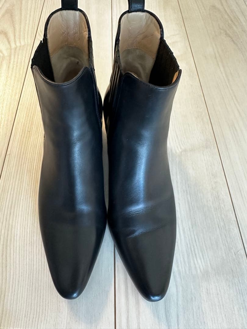 美品 PELLICO ペリーコ サイドゴアブーツ ブーティ36 レザー 黒 23
