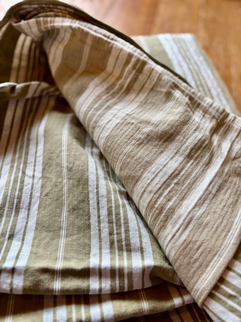 フランスアンティーク トワルドマトラ 大判 266×190cm ソファカバー等に