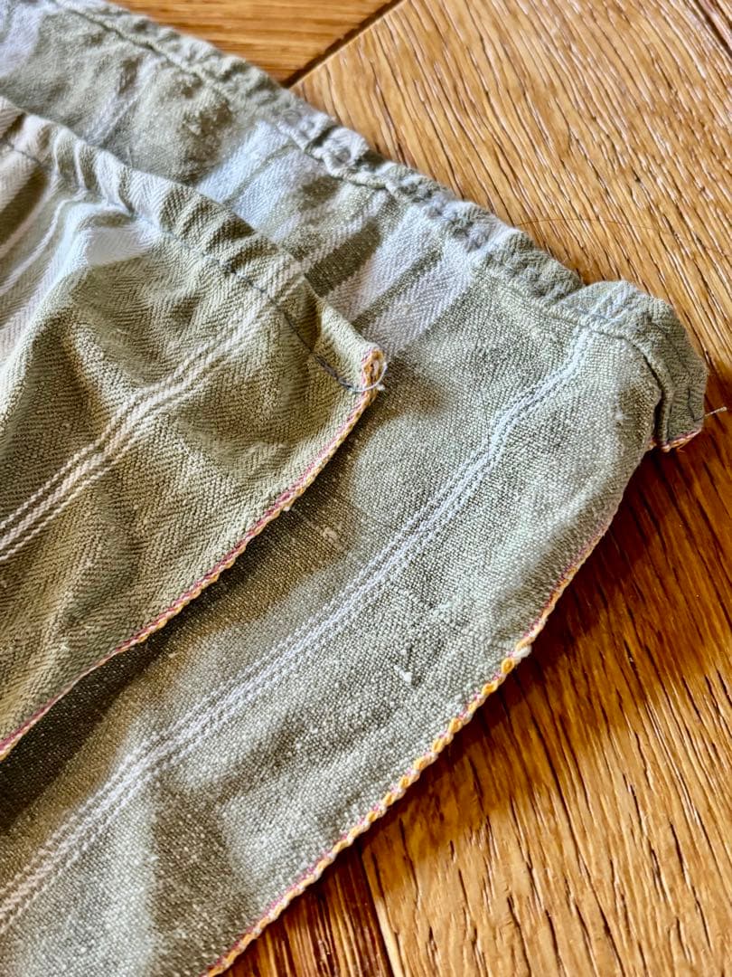 フランスアンティーク トワルドマトラ 大判 266×190cm ソファカバー等に