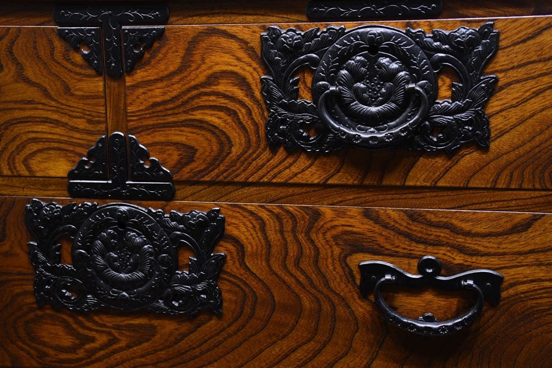 AFC49 伝統工芸 岩谷堂箪笥 No.17 3.5尺 整理箪笥 45.8万