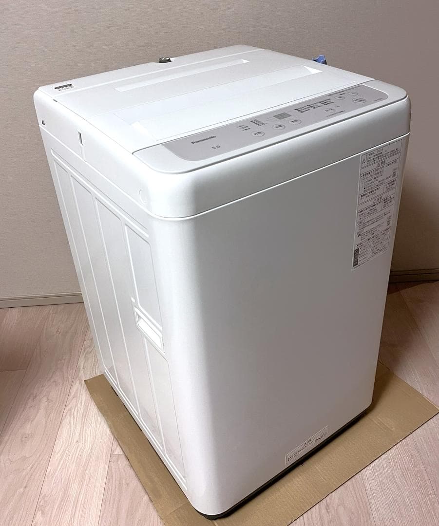 【りん】Panasonic NA-F5B2 縦型洗濯機 5kg＋嵩上げ台