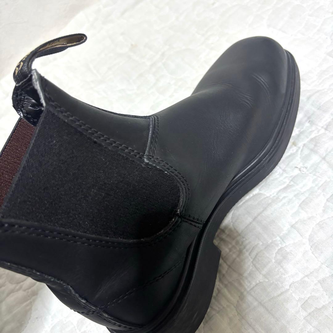【美品 人気】Blundstone サイドゴアブーツ UK3 ブラック レザー