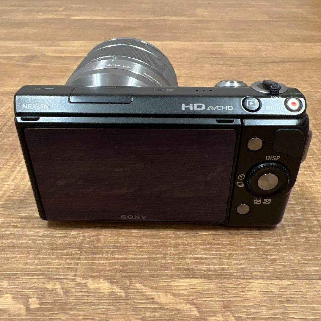美品 動作確認済 Sony α NEX-5N 18-55mm 純正ケース付