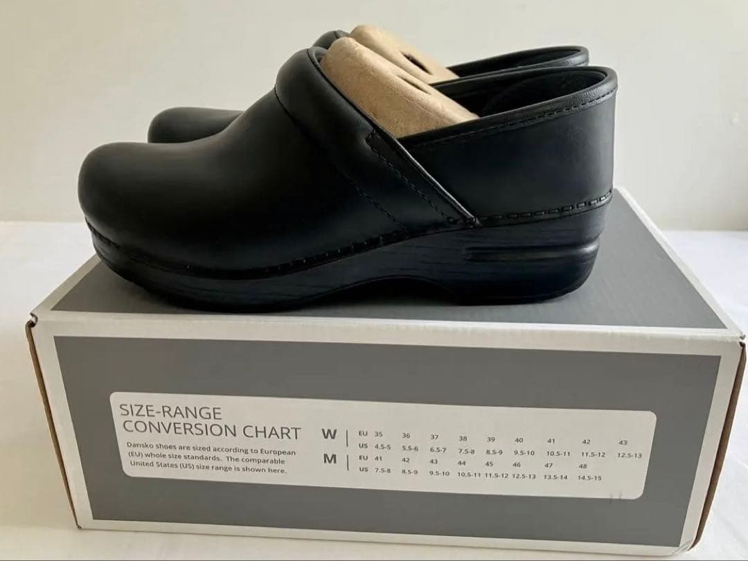 【美品】dansko ダンスコ　プロフェッショナル Oiled 黒 36