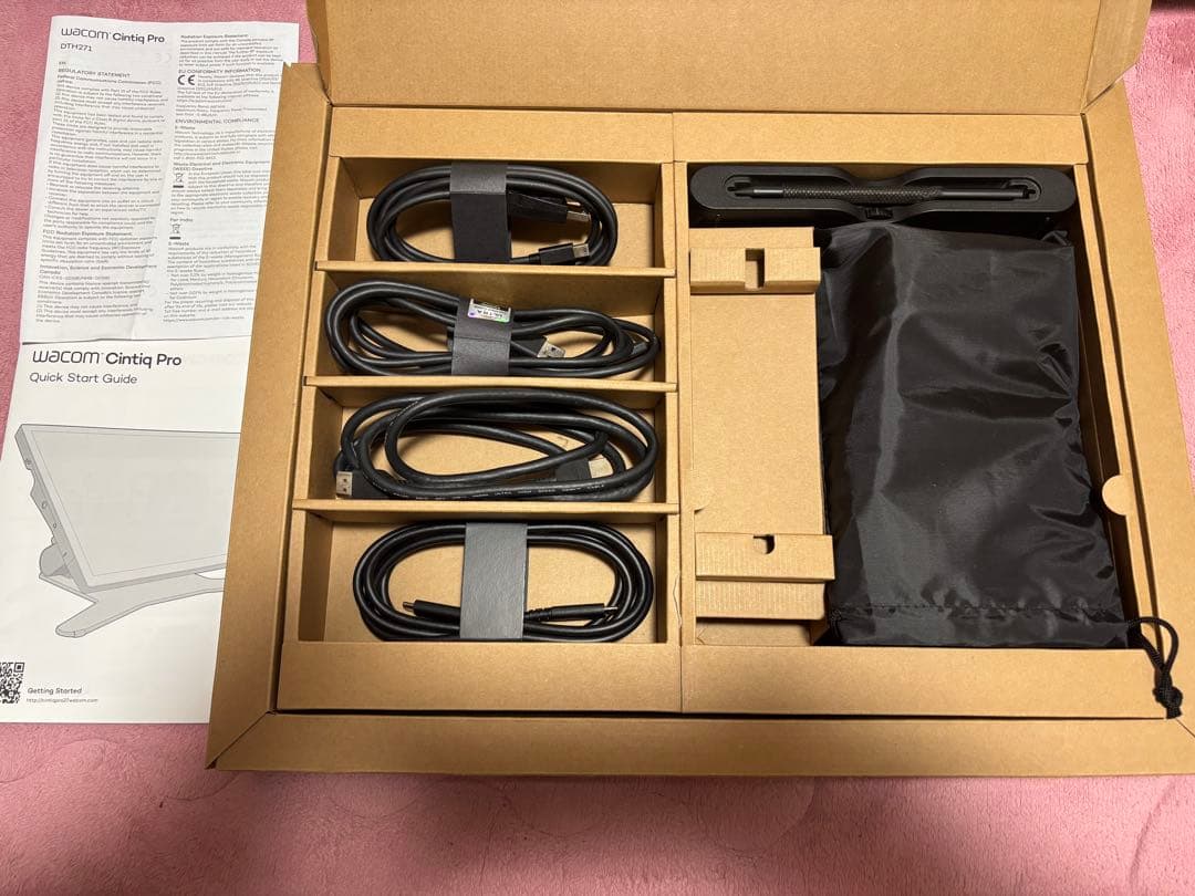 wacom Cintiq Pro 27 DTH271K0D（液晶タブレット）