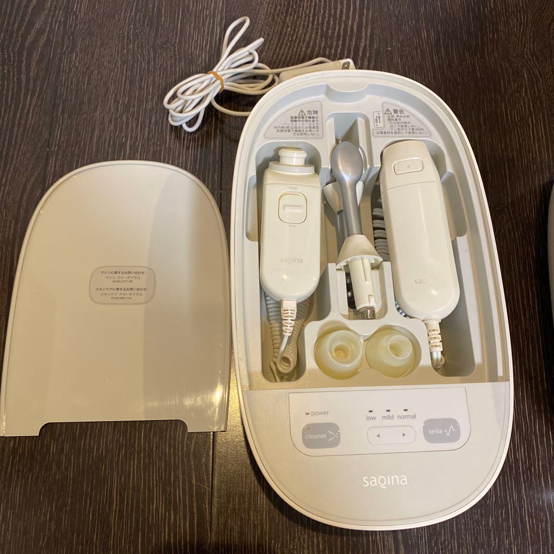 SAQINA PINO サキナ ピノ 美顔器 スチーマー 説明書＆洗浄剤付