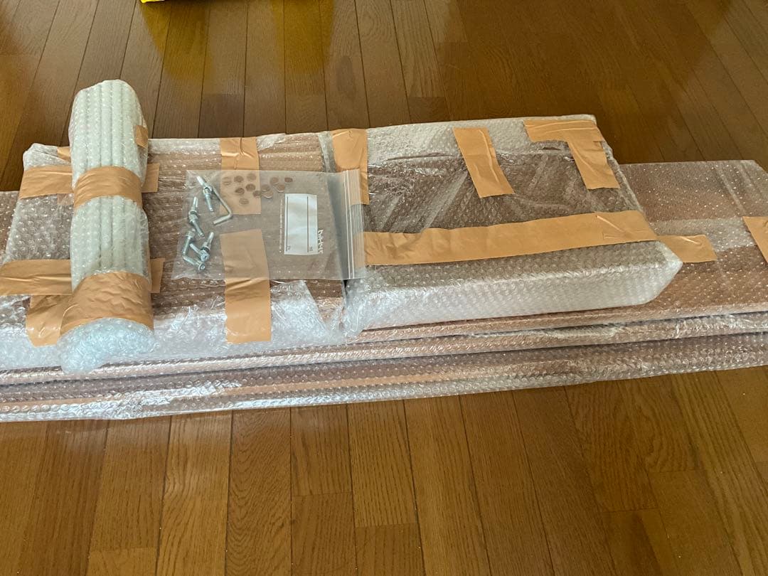 無印スタッキングシェルフ　ウォールナット材