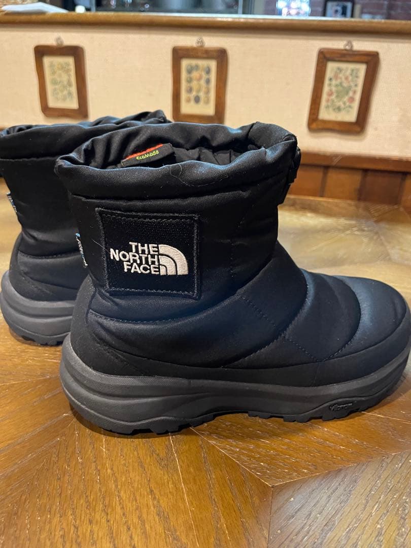 THE NORTH FACE ブラックショートブーツ23cm