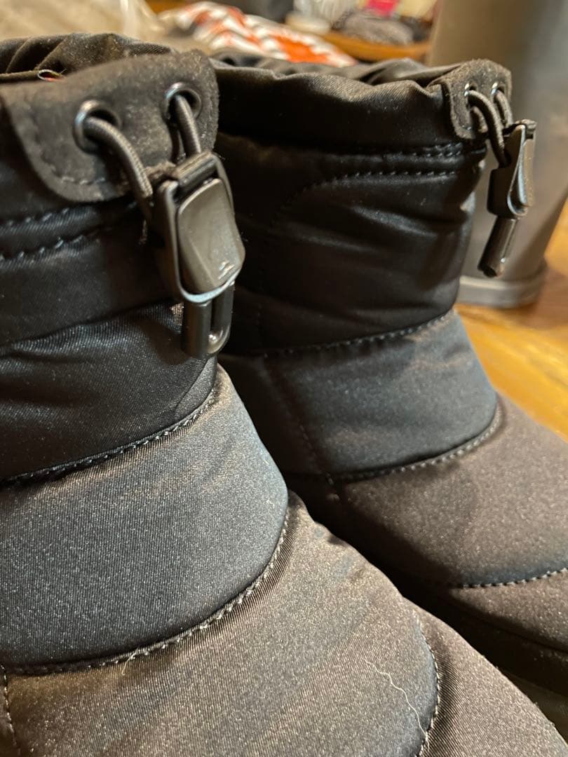 THE NORTH FACE ブラックショートブーツ23cm