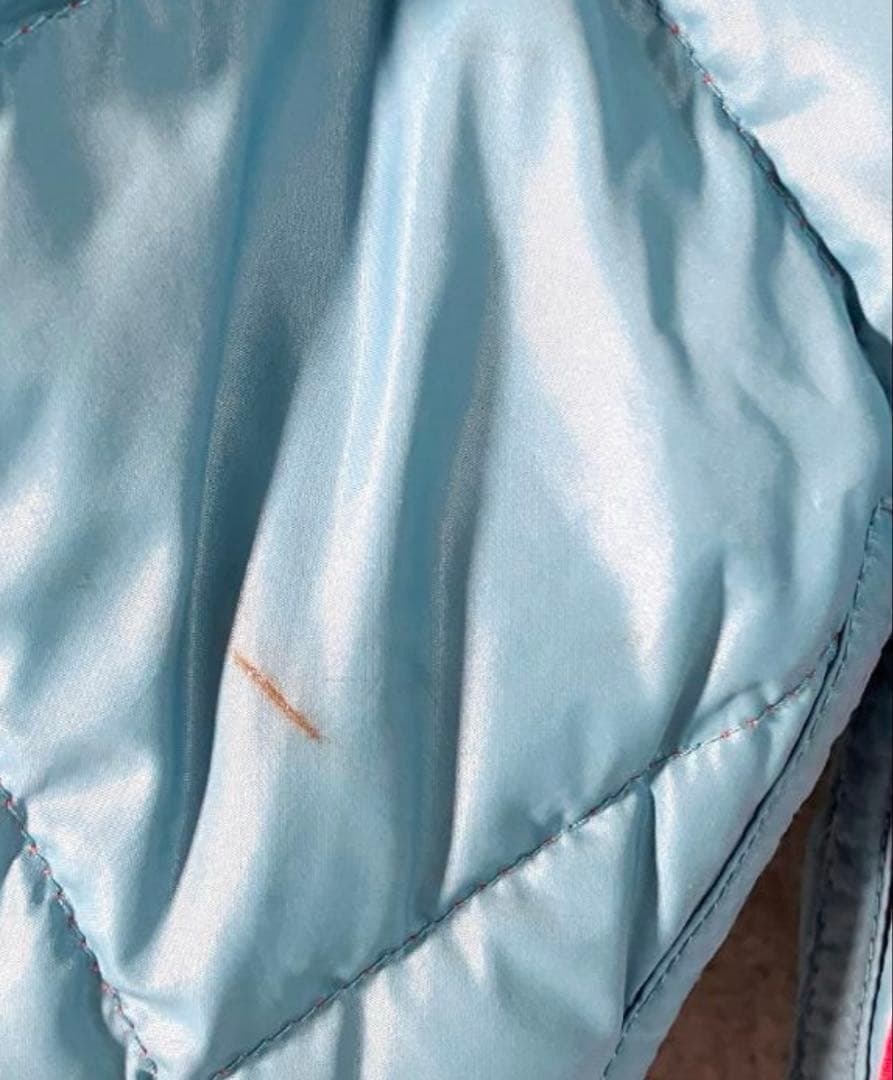 00s mont-bell reversible down parka 水色/赤