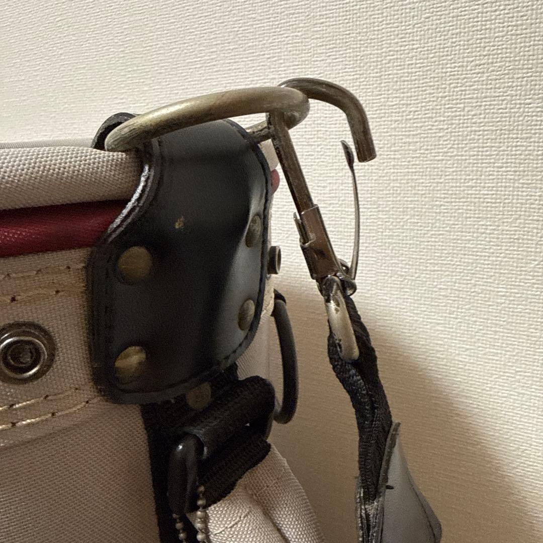 希少 PRGR プロギア キャディバッグ スタンド式 ビンテージ