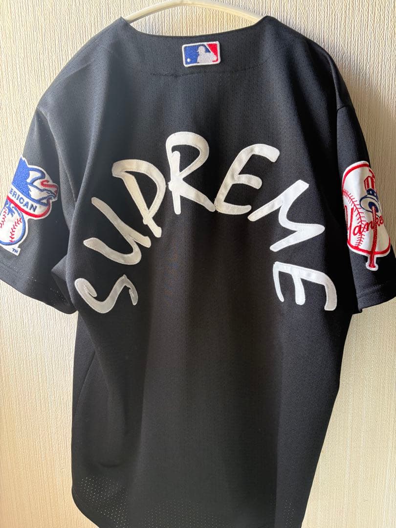 Supreme ニューヨーク・ヤンキース ベースボールシャツ